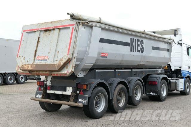 Langendorf SKS HS 24/29, Stahl, 26m³, Anliegende Klappe Kippladerauflieger