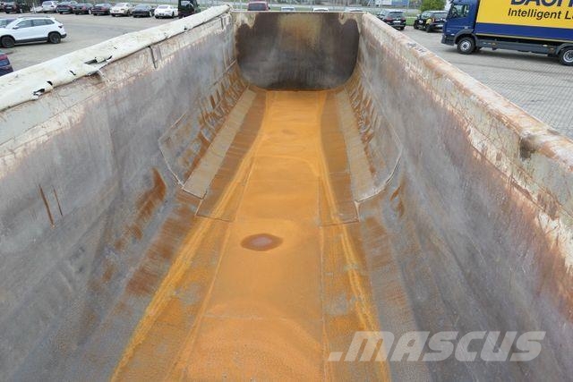 Langendorf SKS HS 24/29, Stahl, 26m³, Anliegende Klappe Kippladerauflieger