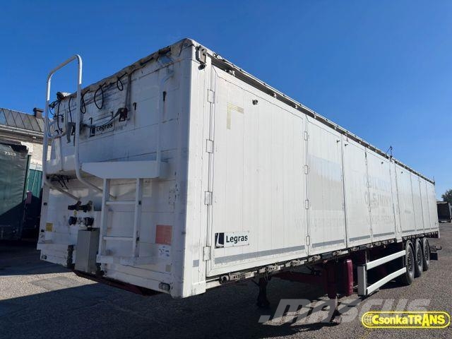 Legras FMA, D34, 63m3, Moving floor,SideDoor, Lift Axle Semi-reboques basculantes