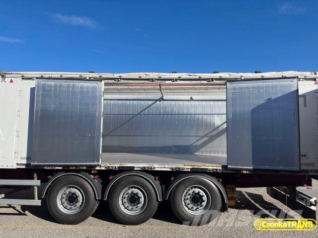 Legras FMA, D34, 63m3, Side Door, Lift Axle Semi-trailer med tip