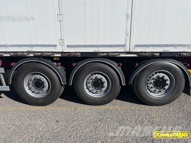 Legras FMA, D34, 63m3, Side Door, Lift Axle Semi-trailer med tip