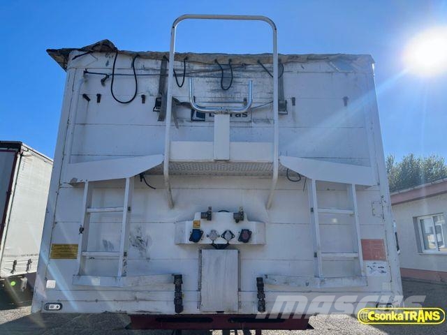 Legras FMA, D34, 63m3, Side Door, Lift Axle Semi-trailer med tip