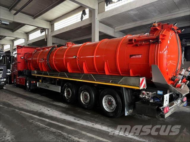 Leistikow 28.500 Liter Wittig + HD Pumpe Tankauflieger