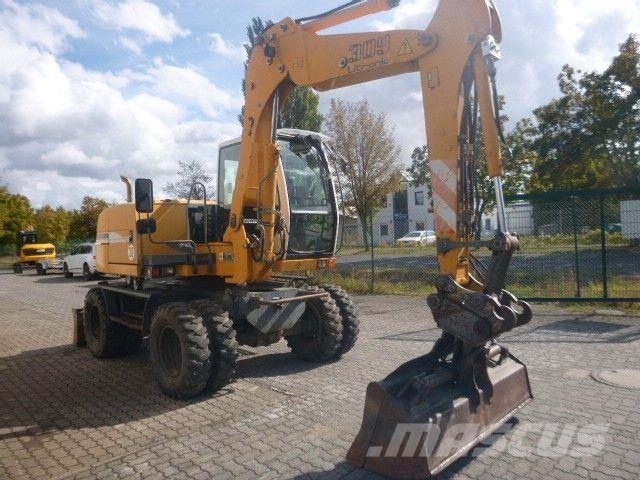 Liebherr A 309 Litr. inkl. SW 33 &amp; Grabenlöffel !!! Pelle sur pneus