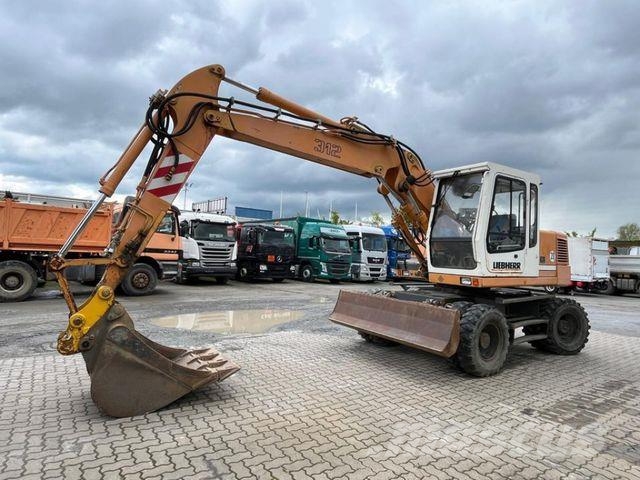 Liebherr A 312 Bagger Deutsch Top Escavadeiras de rodas