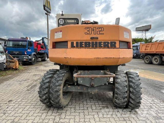 Liebherr A 312 Bagger Deutsch Top Escavadeiras de rodas