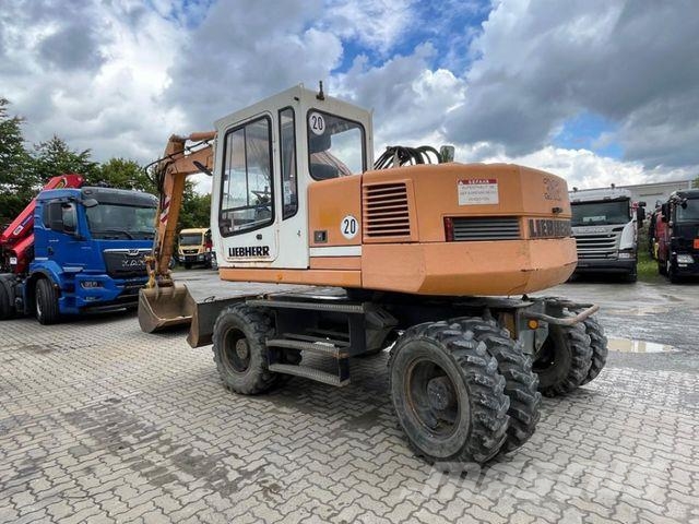 Liebherr A 312 Bagger Deutsch Top Escavadeiras de rodas