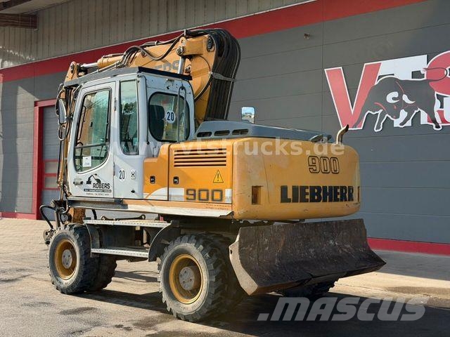 Liebherr A 900 C Litronic + Wechsler/Allrad/95kW 2011 Pelle sur pneus
