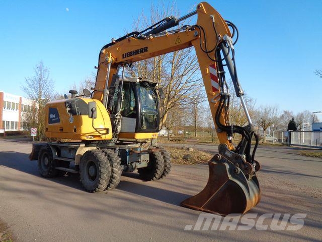 Liebherr A914 Comp. Likufix SW48 Gravemaskiner på hjul