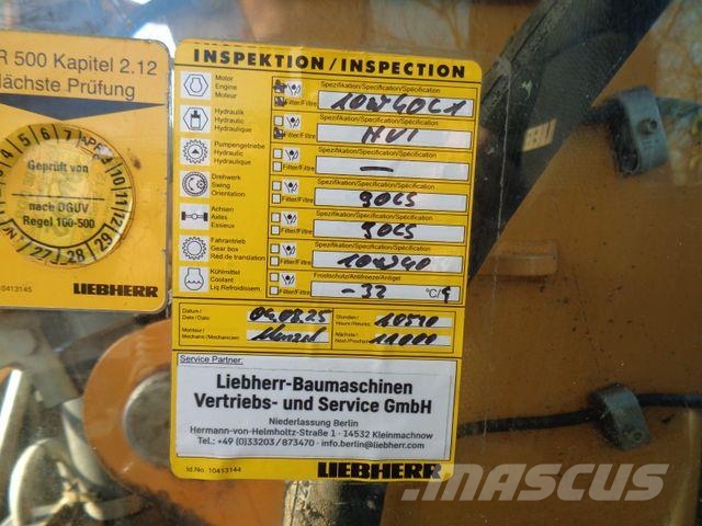 Liebherr A914 Comp. Likufix SW48 Gravemaskiner på hjul