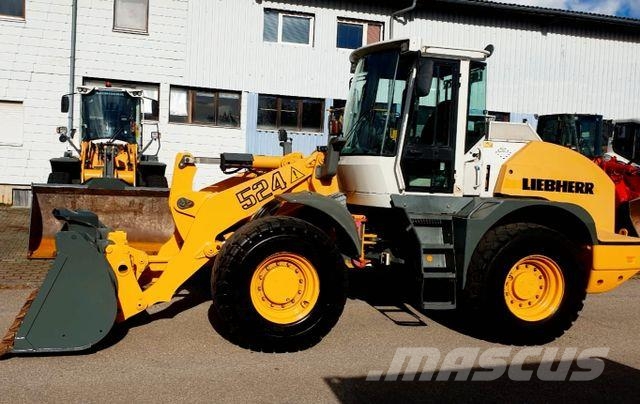 Liebherr L 524 kein 514 538 542 546 sehr schöne Maschine Gumikerekes homlokrakodók