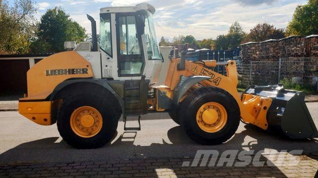 Liebherr L 524 kein 514 538 542 546 sehr schöne Maschine Gumikerekes homlokrakodók