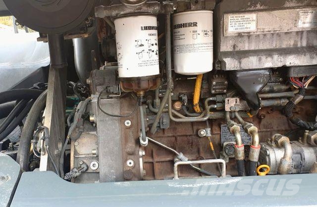 Liebherr L 538 kein 524 542 546 Gumikerekes homlokrakodók