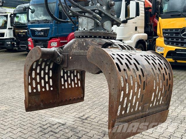 Liebherr LH 24 Litronic mit Abbruch- / Sortiergreifer حفارات بعجل