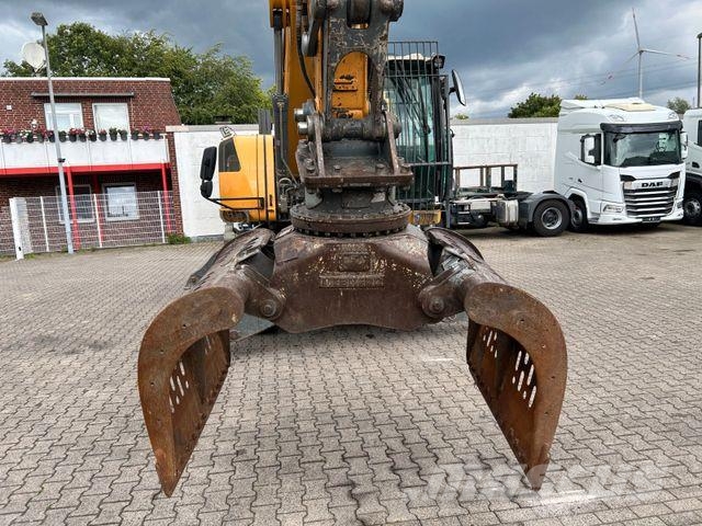 Liebherr LH 24 Litronic mit Abbruch- / Sortiergreifer حفارات بعجل