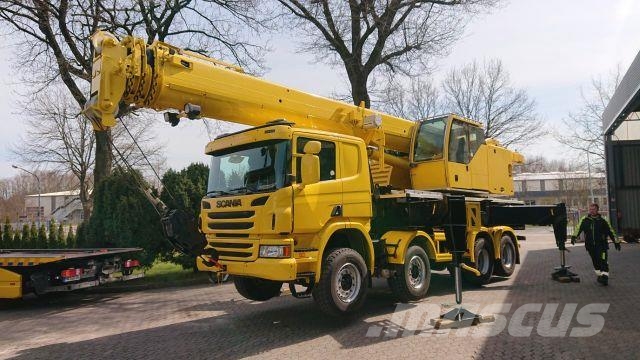 Liebherr LTF 1045 Scania Torenkranen