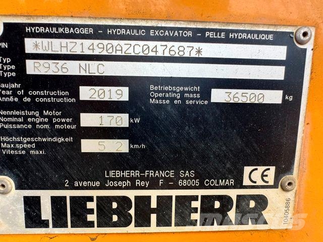 Liebherr R 936 حفارات زحافة