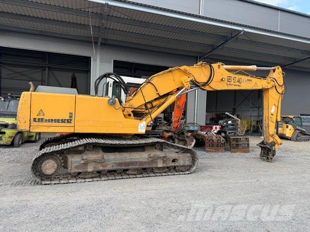 Liebherr R914HDSL Litronic Liebherr R 914 mit Verachtert Raupenbagger