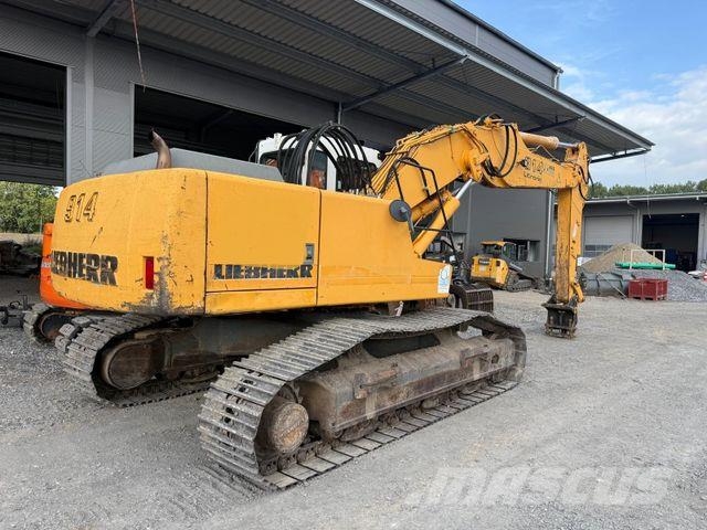 Liebherr R914HDSL Litronic Liebherr R 914 mit Verachtert Raupenbagger