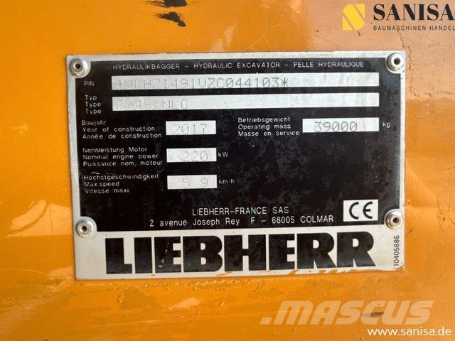 Liebherr R946 NLC ZSA/Zusatzhydraulik/Klima/Oilquick OQ80 Raupenbagger