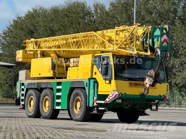 Liebherr UTM 735 mit LTM 1055/1 + 16m JIB Kranen voor alle terreinen