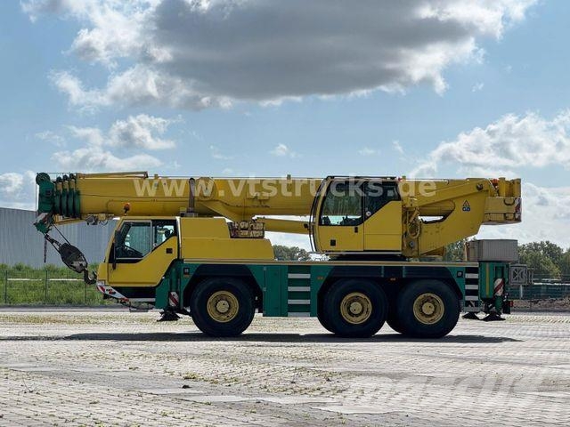 Liebherr UTM 735 mit LTM 1055/1 + 16m JIB Kranen voor alle terreinen