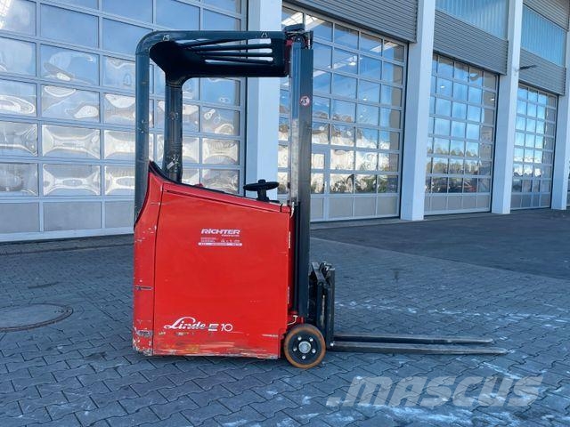 Linde E10 / 2025 / nur 316h! / Duplex: 3.32m / SS Elektro Stapler