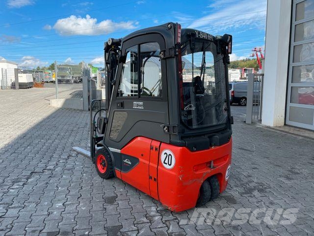 Linde E14 - 02 / Triplex: 4.12m! / SS / nur 1.200h! Elektro Stapler