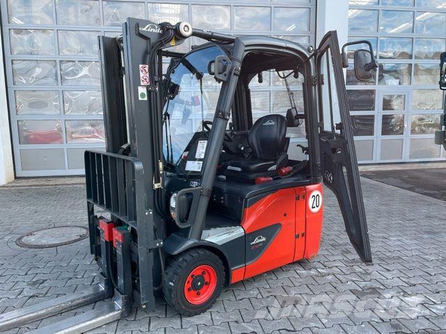 Linde E14 - 02 / Triplex: 4.12m! / SS / nur 1.200h! Elektro Stapler