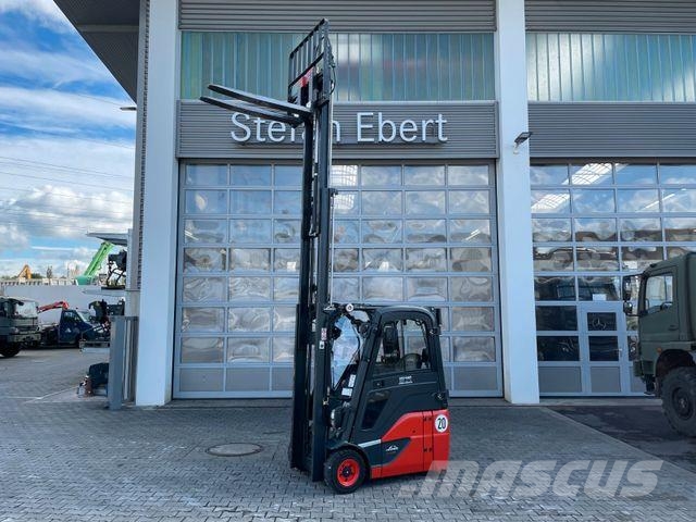 Linde E14 - 02 / Triplex: 4.12m! / SS / nur 1.200h! Elektro Stapler