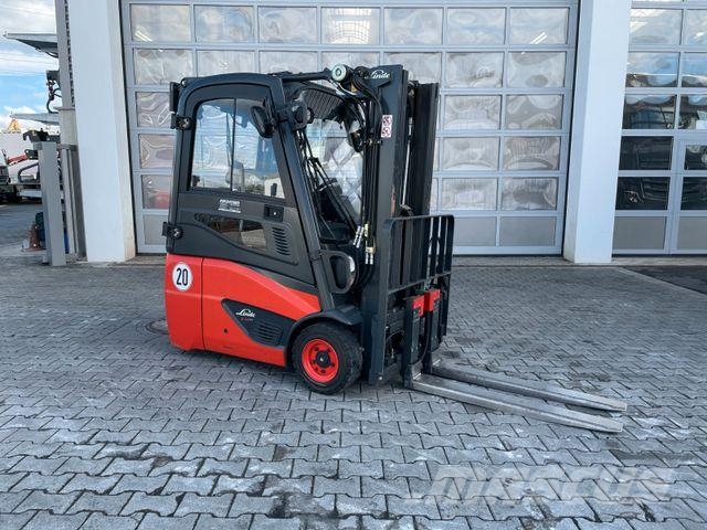 Linde E14 - 02 / Triplex: 4.12m! / SS / nur 1.200h! Elektro Stapler