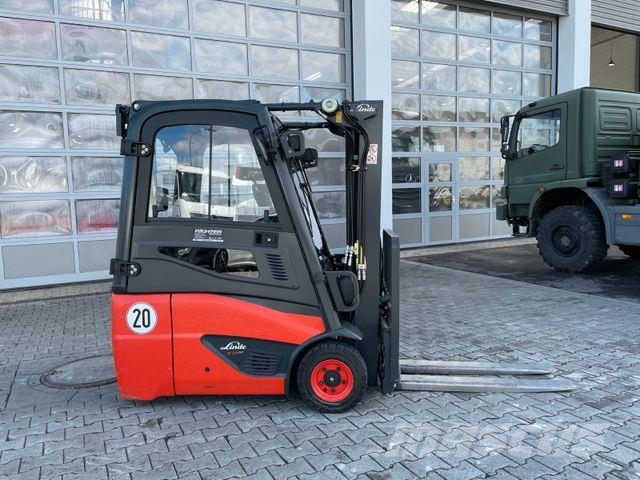 Linde E14 - 02 / Triplex: 4.12m! / SS / nur 1.200h! Elektro Stapler
