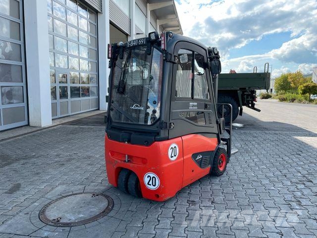 Linde E14 - 02 / Triplex: 4.12m! / SS / nur 1.200h! Elektro Stapler