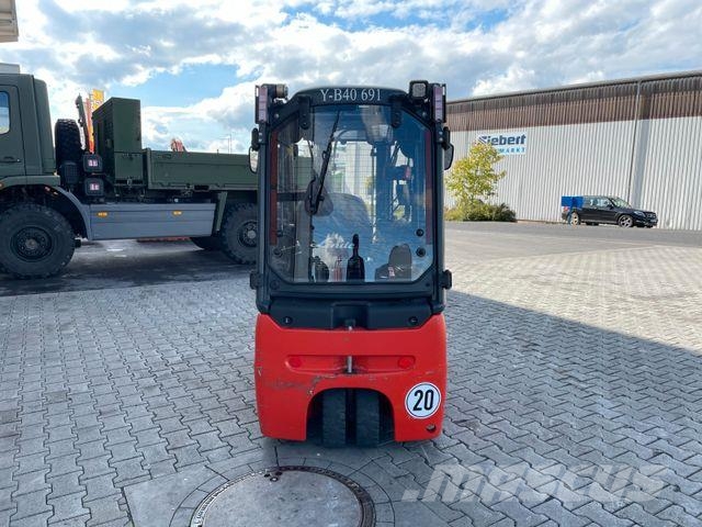 Linde E14 - 02 / Triplex: 4.12m! / SS / nur 1.200h! Elektro Stapler
