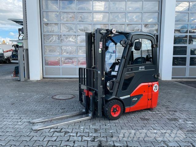 Linde E14 - 02 / Triplex: 4.12m! / SS / nur 1.200h! Elektro Stapler
