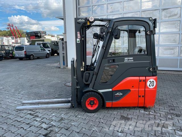 Linde E14 - 02 / Triplex: 4.12m! / SS / nur 1.200h! Elektro Stapler