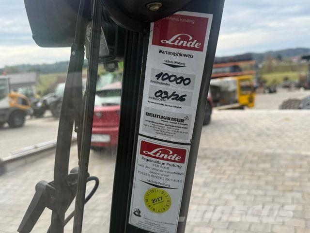 Linde E15-01 Hubhöhe 5,5m, Seitenschieber Elektrostapler
