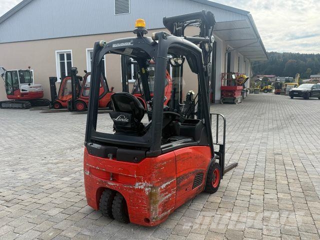 Linde E15-01 Hubhöhe 5,5m, Seitenschieber Elektrostapler