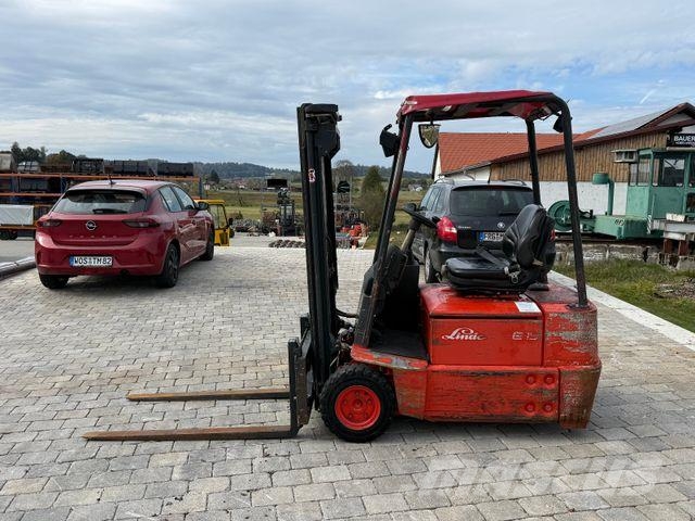 Linde E15-02 Elektrostapler