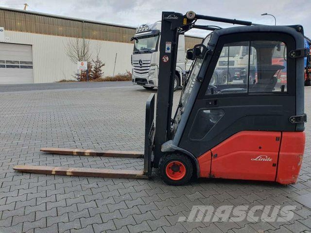 Linde E18 - 01 / Triplex: 4.50m! / SS / nur 5.672h! Elektritõstukid
