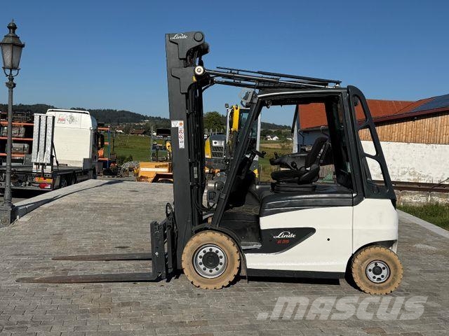 Linde E35H-01/600 Triplex 6,3m, SS, ZV Sähkötrukit