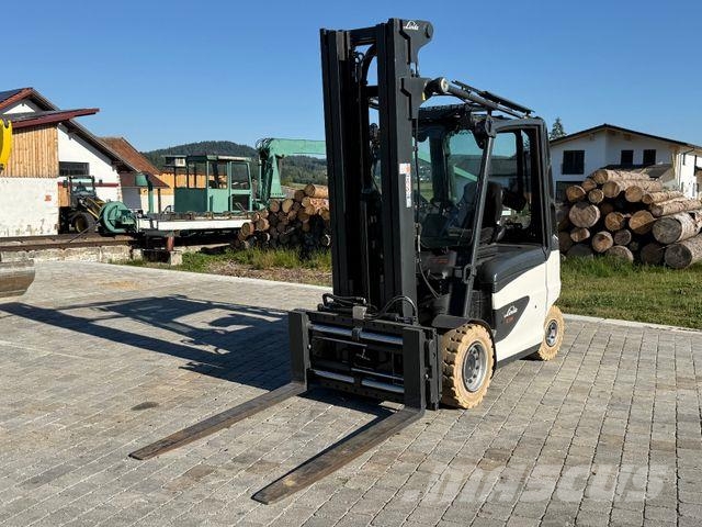 Linde E35H-01/600 Triplex 6,3m, SS, ZV Sähkötrukit