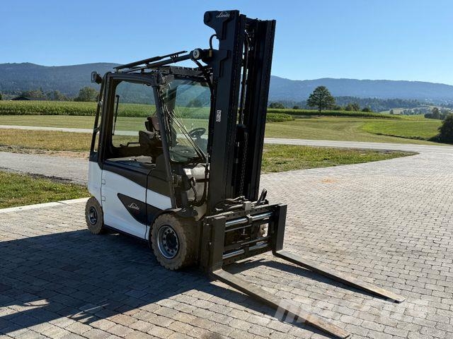Linde E35H-01/600 Triplex 6,3m, SS, ZV Sähkötrukit