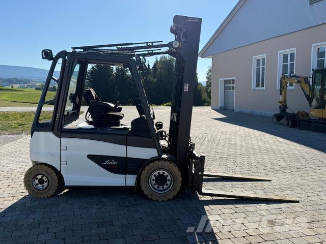 Linde E35H-01/600 Triplex 6,3m, SS, ZV Sähkötrukit