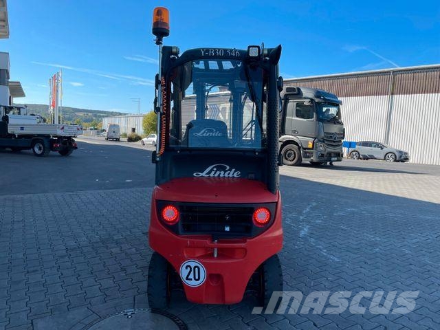 Linde H14D-01 / Triplex: 4.62m! / SS / nur 1.305h! 柴油叉车