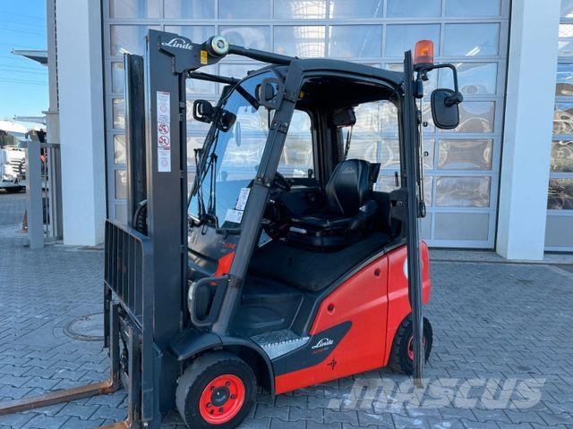 Linde H14D-01 / Triplex: 4.62m! / SS / nur 1.305h! 柴油叉车
