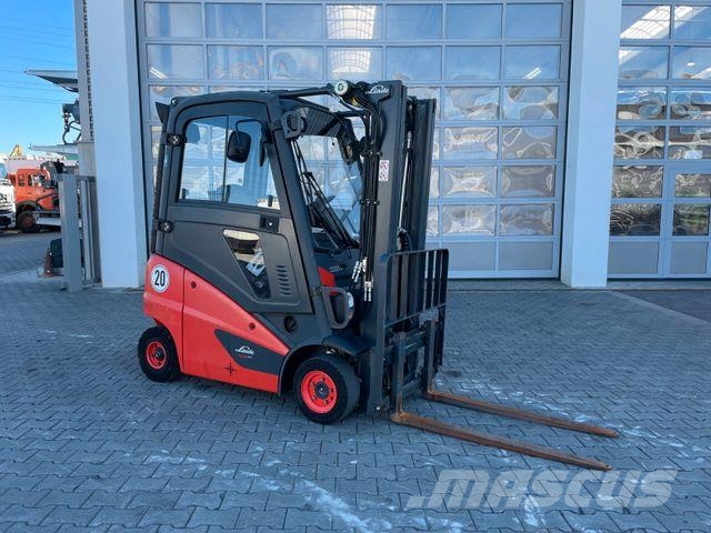 Linde H14D-01 / Triplex: 4.62m! / SS / nur 1.305h! 柴油叉车