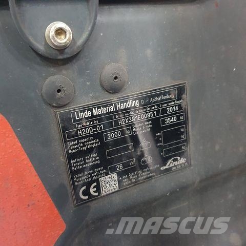 Linde H20D-01 Diesel heftrucks
