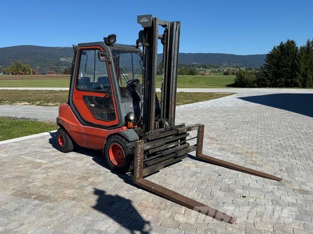 Linde H35D-03 SS+ZV, Waage, Perkins Motor Dieselové vozíky
