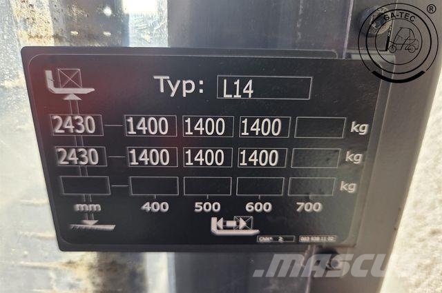 Linde L14 Recogepedidos de gran altura